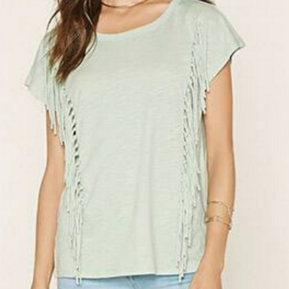 F21 Fringe top